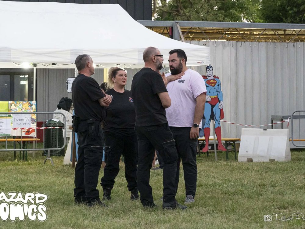Staff a un evento di intrattenimento